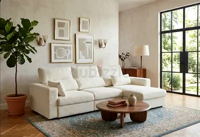 3 Seater Sofa Bed – Cream | Excellent Condition Stylish and modern sofa bed in elegant cream color.