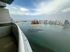 Luxury 3 bedroom apartment with spacious layout and two balconies in Al Majaz 3 Sharjah featuring fi