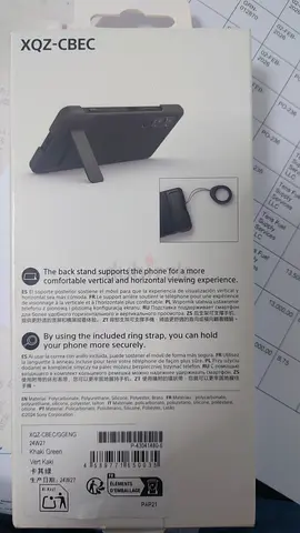 Sony Xperia 1VI Protective phone case with kickstand  ring strap (new, boxed)