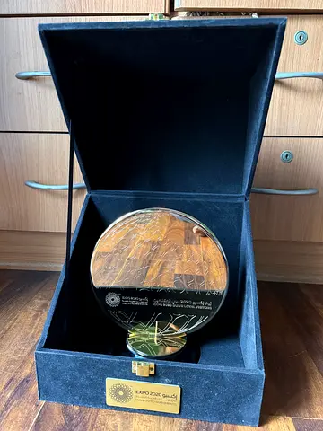 Expo 2020 Dubai Official “Loyal Visitor” Award – 1 of 50 Rare Collector’s Item