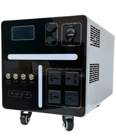 Heavy duty 20k watt Portable home power inverter/UPS with multiple outlets - used