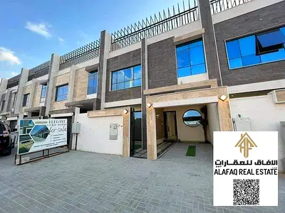 Fully Furnished Villa for Rent in Al Zahya Ajman 5 Master Bedrooms with Private Pool and Terrace Ready to Move AED 125K Yearly 4 Cheques