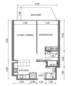 🔥 Genuine Resale | 31st Floor | SZR, POOL and PALM View | Below OP I Payment Plan 40/60 🔥