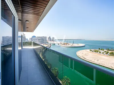 Full Sea View | 2BR+Maid | Big Balcony