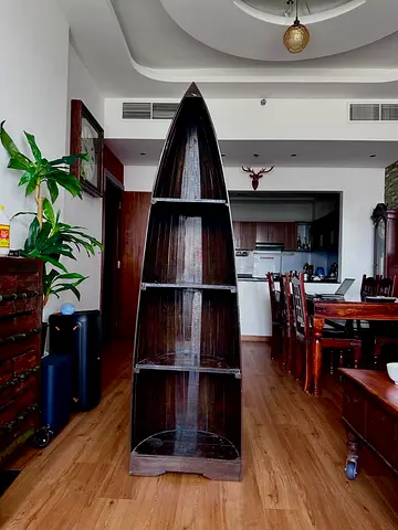 Antique bar, book shelf, Solid wood