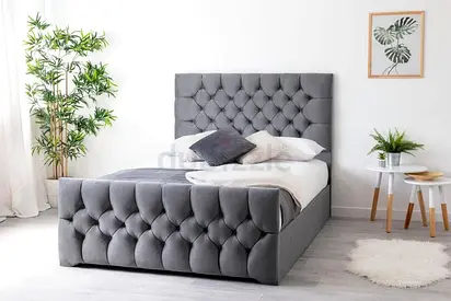 Queen Size Brend New Fully Customisable Bed, Hydraulic Storage Can be Installed