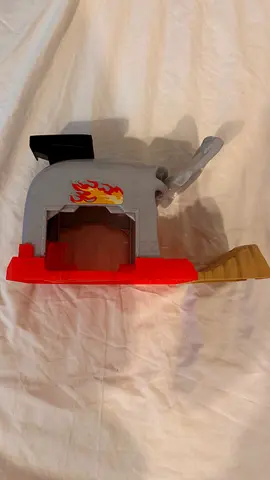 My Hot Wheels-style car launcher playset - used