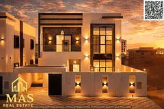 Luxury Villa for Sale in Ajman | Super Deluxe Finishing | Freehold