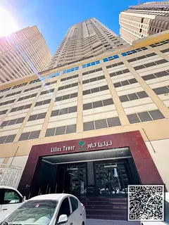 GREAT DEAL....BEAUTIFUL TWO BEDROOM HALL ROAD VIEW WITH PARKING IN LILIES TOWER AJMAN