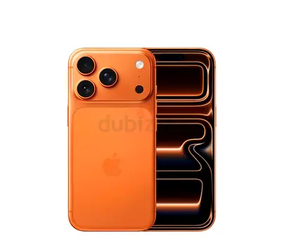 I phone 17 pro max orange 265GB