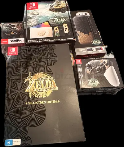 Nintendo Switch OLED Model - The Legend of Zelda: Tears of the Kingdom Edition collector edition
