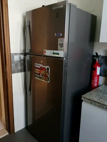 My 2-door stainless steel refrigerator (top freezer) - good condition