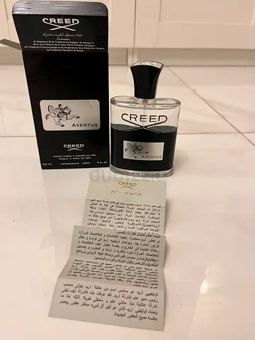 Selling my Creed Aventus (original) — bottle, box and certificate