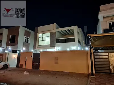 أرخص فيلا للإيجار بأرقى منطقة بعجمان مع حوش واسع وتراس خاص