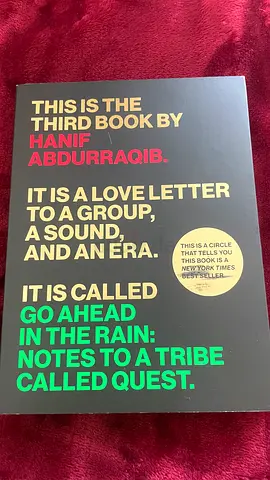 Go Ahead in the Rain: Notes to a Tribe Called Quest — Hanif Abdurraqib