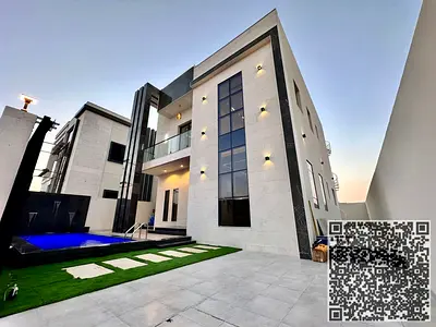 فيلا مودرن مع مسبح للإيجار في الباهية – عجمان | تصميم فاخر ومساحات مريحة