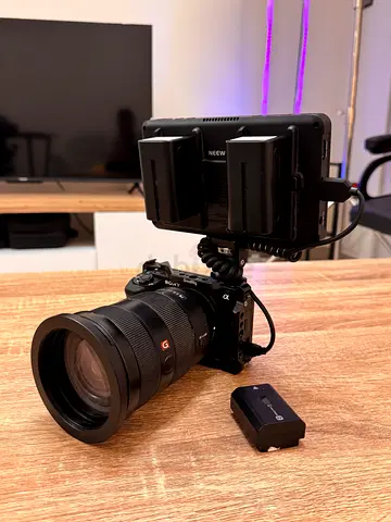 Sony camera ZV-E1 + GM 24-70 Lens