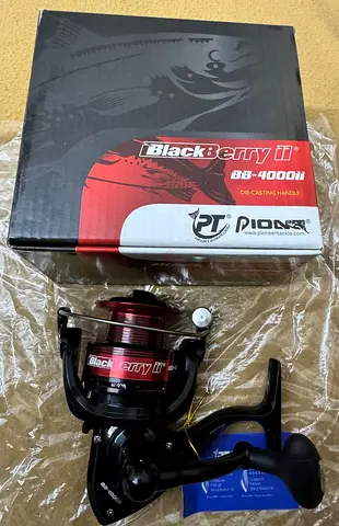 Fishing Reel Piona Black Berry II BB-4000ii Pioneer brand made in Singapore