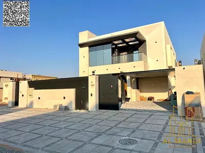 5-bedroom master villa with roof terrace in Al Muwaihat – registration fees included – bank financing available | 10% down payment