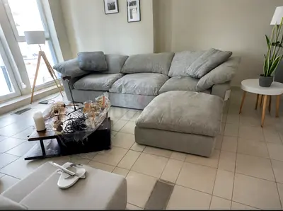 Pan Emirates L Shape Original Sofa Excellent Condition