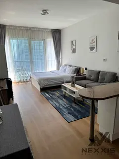 Furnished Studio | Balcony | Marina &amp; Downtown View | Dubai Arch Tower JLT