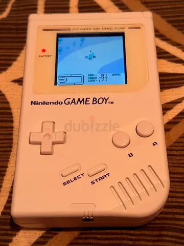 Nintendo Gameboy DMG white With IPS Screen