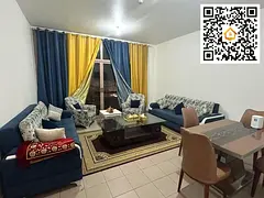 Fully Furnished 1 BR | 3 Balconies | Internet Included | Maysaloon | AED 3,600/Month
