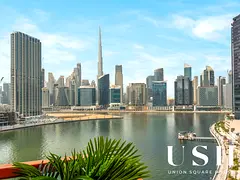 Modern Furnished Living | Binghatti Millennium 2BR