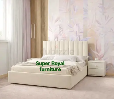 Stylish Brand New Queen size bed including medical mattress double bed Queen bed storage