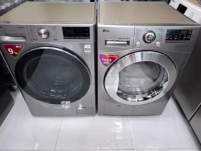 L.G latest model 9kg separate washer and dryer set for sell 💯 good working