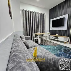 Luxury apartment for monthly rent - one bedroom and a hall with a balcony open view, fully furnished