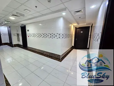 New brand building 1BHK with Balcony Near abu shagara park just for rent 36k
