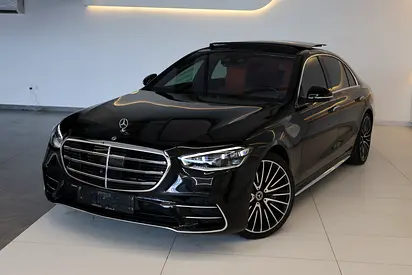 S500 4MATIC - GCC SPECS - WARRANTY / SERVICE 105,000 KM - FULL SERVICE HISTORY - ACCIDENT FREE -