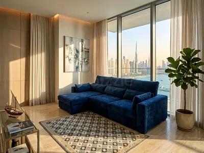 Luxury Blue Sofa Bed – Like New Condition Stylish and modern sofa bed in deep blue color. Very comfo