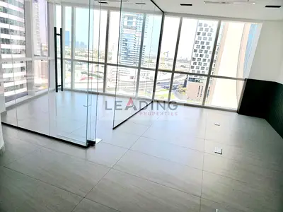 Office for rent | Canal View | Ready to Move In | Glass partition