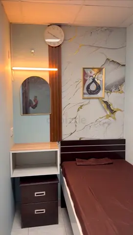 Fully Furnished Partition for single