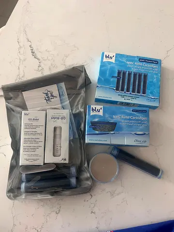 Blu shower fittings  refills