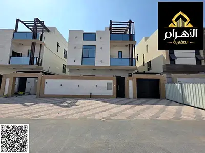 Villa for sale with a private pool, modern design, high-end finishing, and no service charges (water, electricity, air conditioning) included.