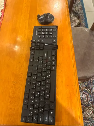 Keyboard and mouse wired