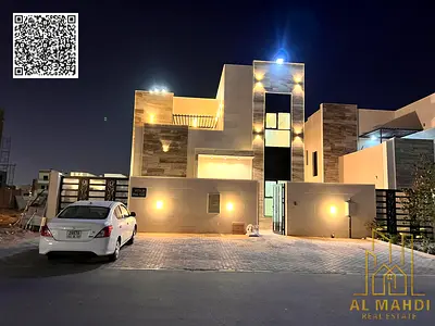 للبيع فيلا مودرن فاخره ارضي + اول في منطقة الحليو2 شامل رسوم التسجيل والمياه والكهرباء