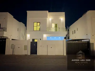 New 5BR Master Villa in Al Zahya | First Tenant | Equipped Kitchen + Prep Kitchen | Maid Room | 7 Baths | Car Parking & Spacious Yard