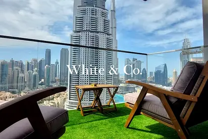 Burj View | Unique Corner Unit | Vacant