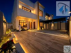 Villa for sale in Al-Haliou, freehold ownership, all structural elements, high-quality finishes.