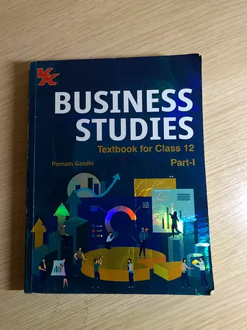 Business Studies Textbook for Class 12 Part-I(Guidebook)