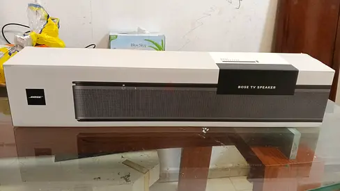 Bose TV Speaker - Small Soundbar with Bluetooth Connectivity - Black Selling with remote and cable