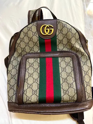 Gucci Small Ophidia GG Supreme Backpack
