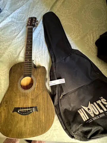 Acoustic Guitar with Gig Bag