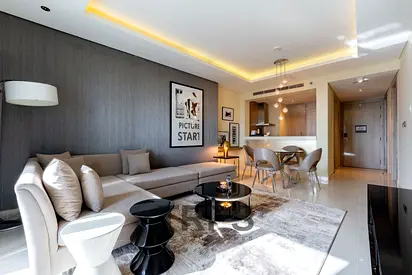 Premium 1BR Furnished | HIgh Floor | Ready Move In