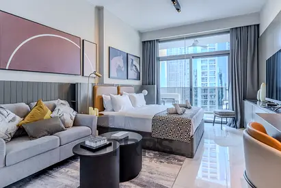 Bright Studio | Walk to Dubai Mall
