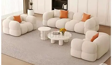3+1+1 sofa set with cushions
